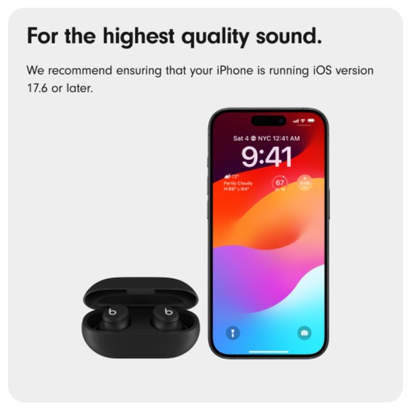 Beats Solo Buds - Wireless Bluetooth Apple & Android Compatibility “Storm Gray” - Picture 10 of 10